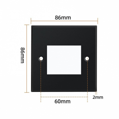 Teriux TAP-1-BK - Panel montażowy