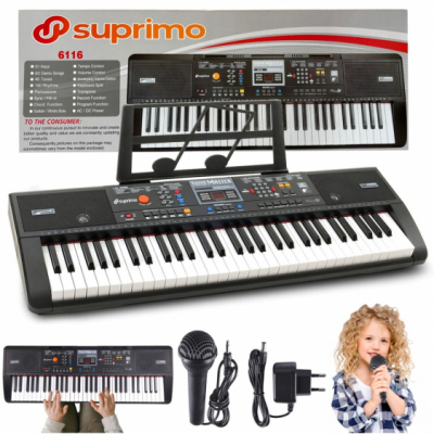 SUPRIMO 6116 - Keyboard edukacyjny