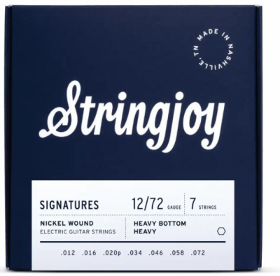 Stringjoy HVY127 SIGNATURES 12-72 7-str - Struny do gitary elektrycznej