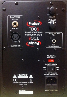 Prodipe TDC 5 - aktywne monitory studyjne bliskiego pola-4320