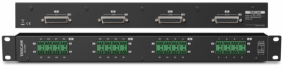 Tascam BO-32DE - Panel przyłączeniowy 32 złącza Euroblock z wyprowadzeniem 4 złącz SUB-D25