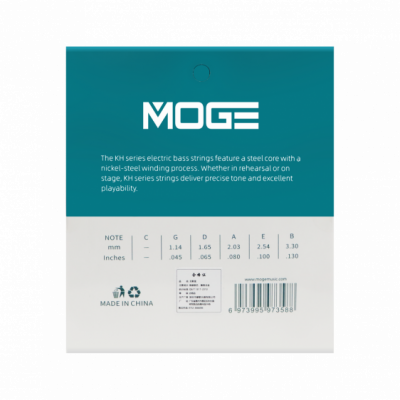 MOGE KH45-130 - Struny do gitary basowej