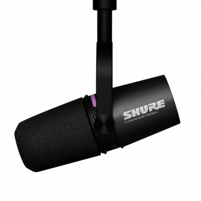 Shure MV7i - Mikrofon lektorski/wokalny z wbudowanym interfejsem audio