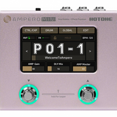 Hotone Ampero Mini (Purple Taro) - Multiefekt gitarowy