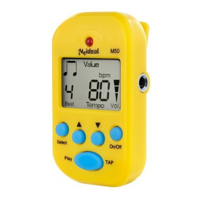 MEIDEAL Metronom elektroniczny M50 yellow