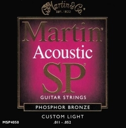 Martin MSP-4050 Phosphor Bronze 11-52 - struny do gitary akustycznej
