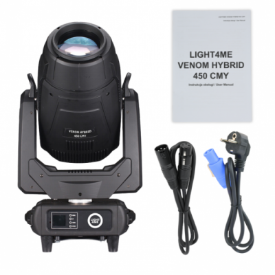 LIGHT4ME VENOM HYBRID 450 CMY - Głowica ruchoma LED