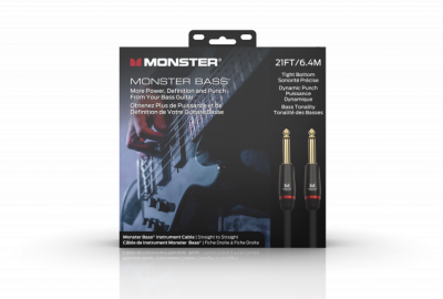 MONSTER CABLE BASS - Kabel instrumentalny 6.4m