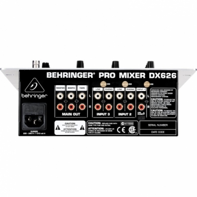 Behringer DX626 - 3-kanałowy mikser DJ