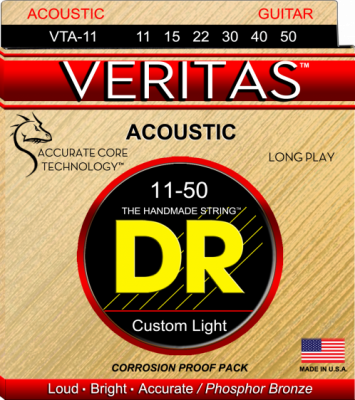 DR VERITAS 11-50 struny do gitary akustycznej