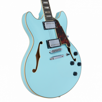 D'Angelico Premier DC Sky Blue - Gitara elektryczna