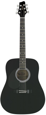 Stagg SW 201 LH BK - gitara akustyczna, leworęczna-1499