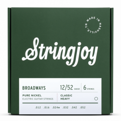 Stringjoy BR1252 struny do gitary elektrycznej BROADWAYS 12-52