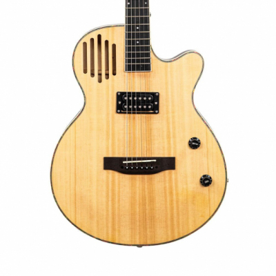 Kazuki AKZ-SA-40-NA - Gitara elektryczna hybrydowa 2 w 1