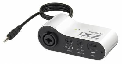 Tascam IXZ - TASCAM - Mic/Guitar inferface do iPad/iPhone/iPod