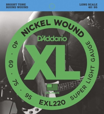 D'Addario EXL220 - struny do gitary basowej