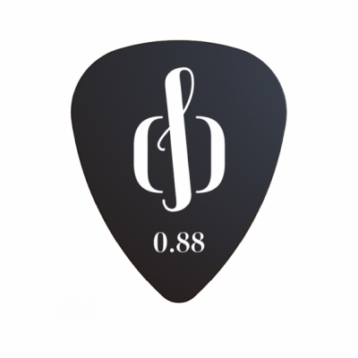 Openhagen StayWithMe Black 0.88mm - 4 kostki gitarowe