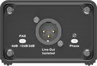 Musontek LP1M - Pasywny DI-Box