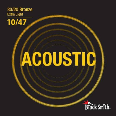 BlackSmith BR-1047 Extra Light - Struny do gitary akustycznej