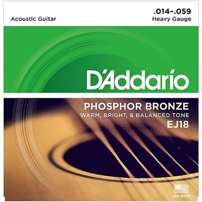 D'Addario EJ18 14-59 - struny do gitary akustycznej