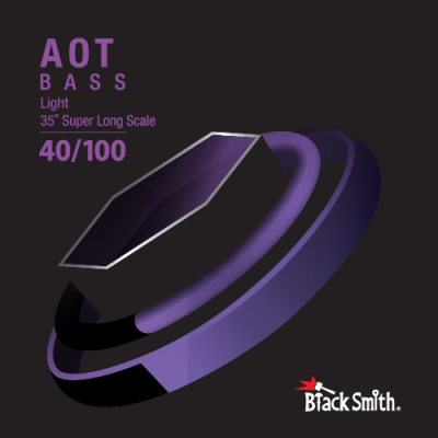 BlackSmith ANW-40100-4-35 - struny do gitary basowej 40-100, 4-strunowej, 35”