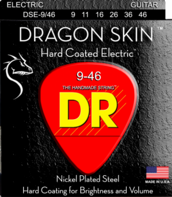 DR DSE 9-46 DRAGON SKIN struny powlekane do gitary elektrycznej