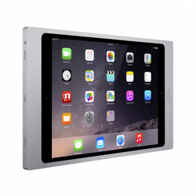 IPORT SM BEZEL AIR / AIR 2 SILVER - uchwyt ścienny z aluminiową ramką do iPada (srebrna)