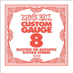 ERNIE BALL EB 1008 struna pojedyncza do gitary elektrycznej