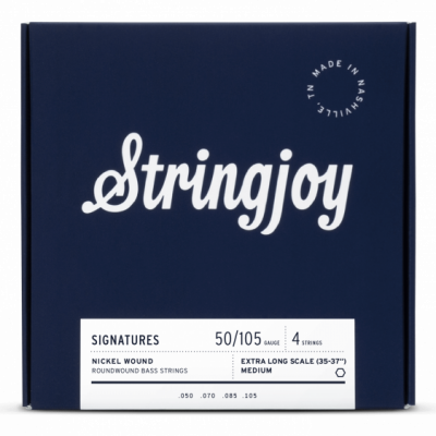 Stringjoy BA50105XL struny do gitary basowej niklowane 50-105 4-str Extra Long