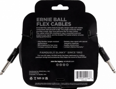 ERNIE BALL EB 6435 - kabel instrumentalny 6m