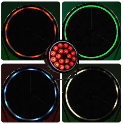 LIGHT4ME RING PAR 18 RGBW - Reflektor sceniczny PAR