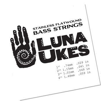 Luna UKEBASS STR - struny do ukulele basowego-5623