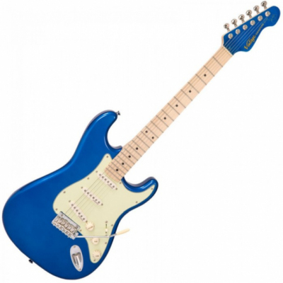 Vintage Gitara elektryczna V6 JOHN VERITY CANDY APPLE BLUE