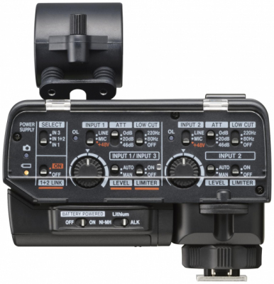 Tascam CA-XLR2D-AN - adapter mikrofonowy XLR do aparatów bezlusterkowych z wejściem analogowym