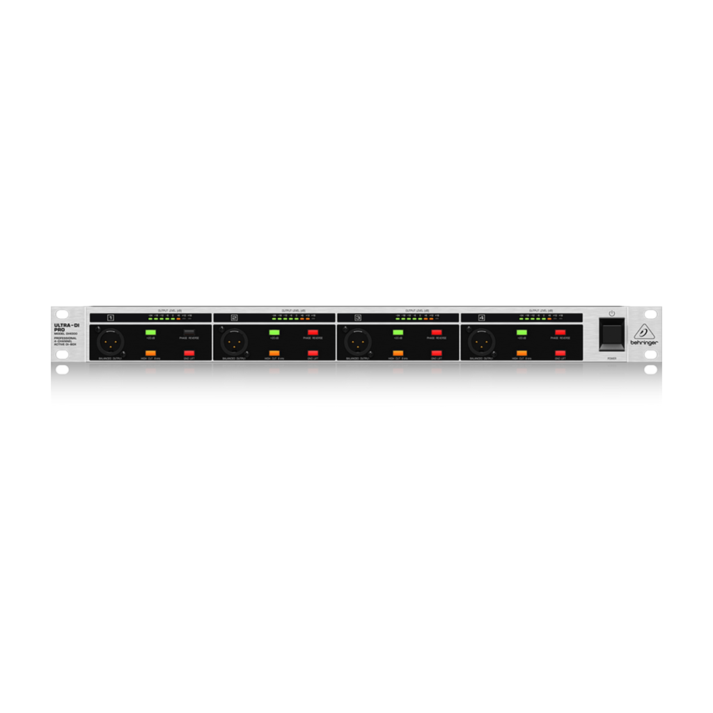 Behringer DI4000 DI-box aktywny 4-kanałowy