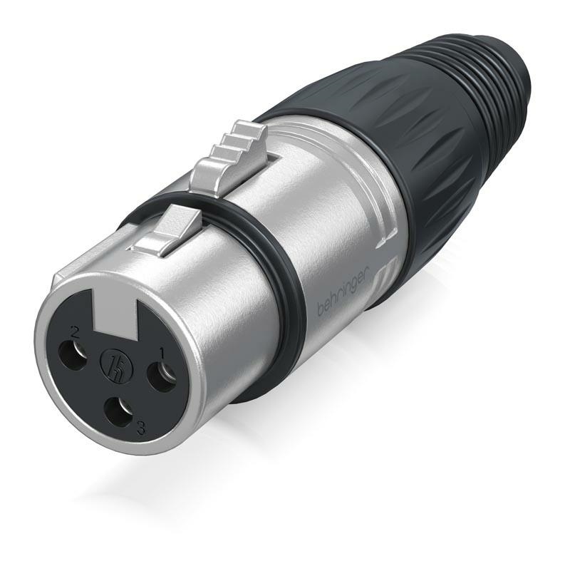 Behringer X3F-SR XLR 3-pin żeński, srebrny