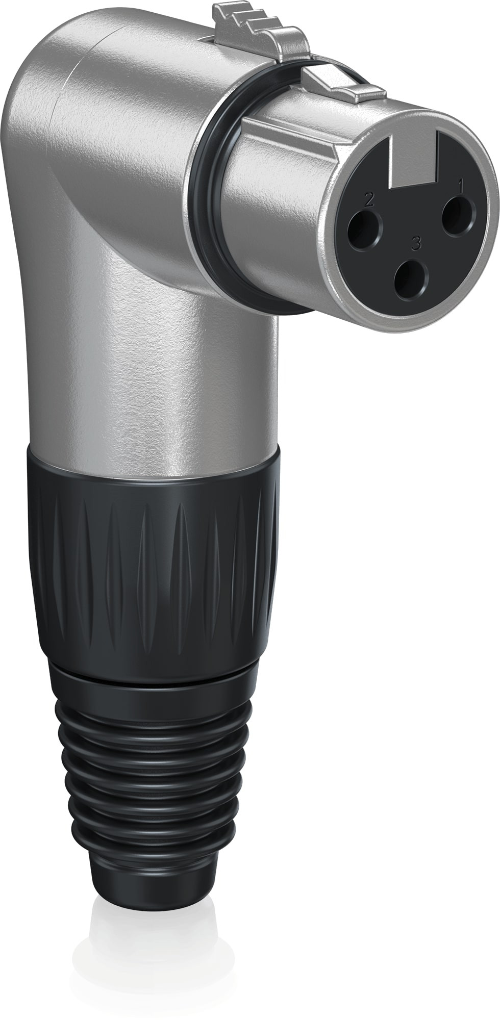 Behringer X3FR-SR XLR kątowy 3-pin żeński, srebrny