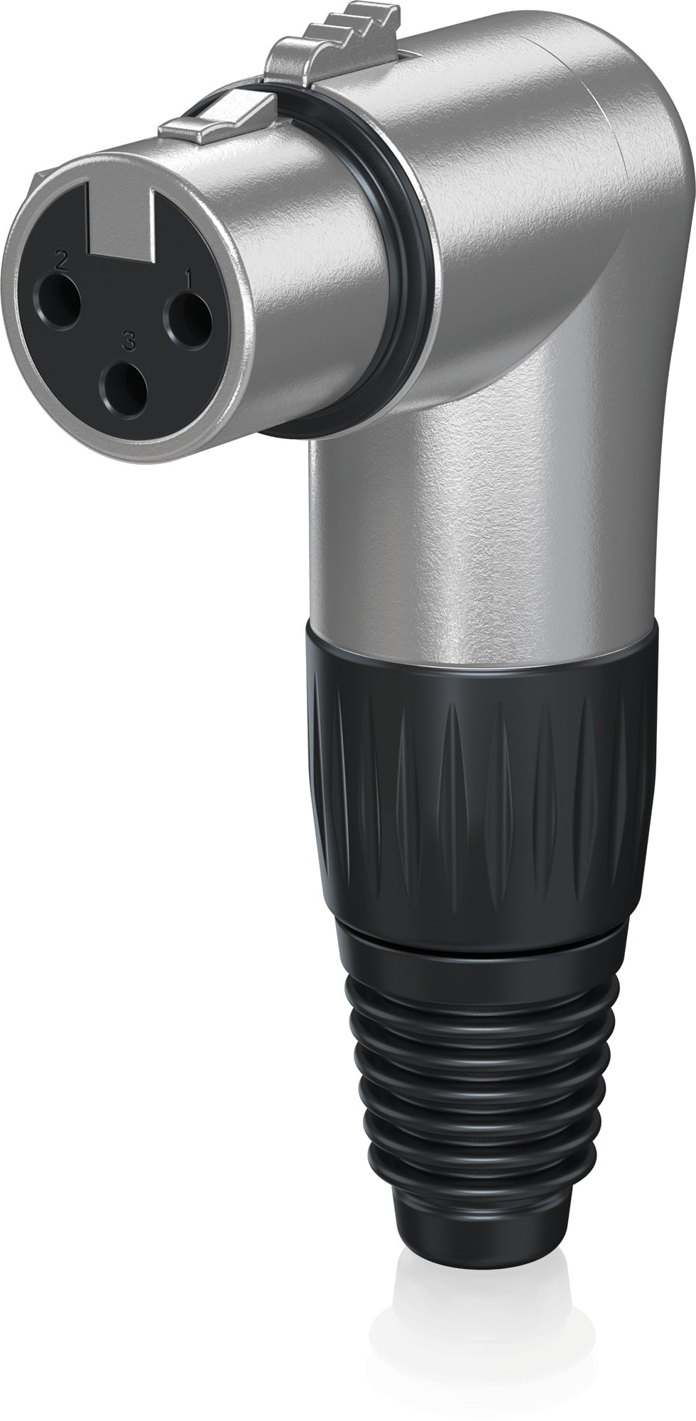 Behringer X3FR-SR XLR kątowy 3-pin żeński, srebrny