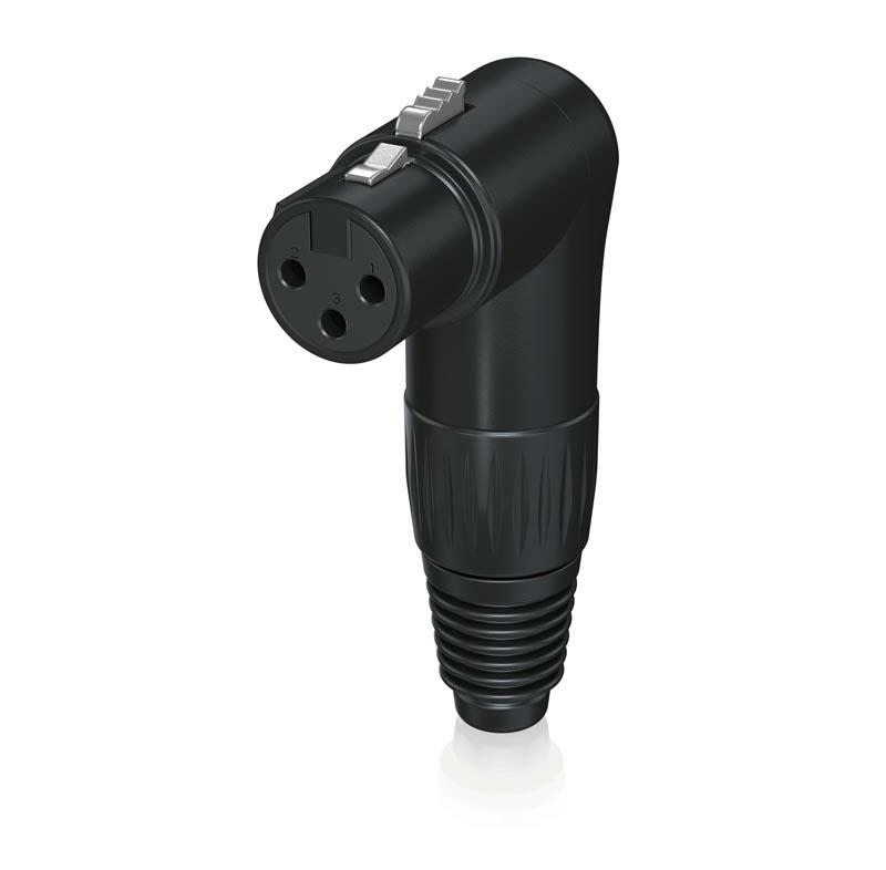 Behringer X3FR-BK XLR kątowy 3-pin żeński, czarny