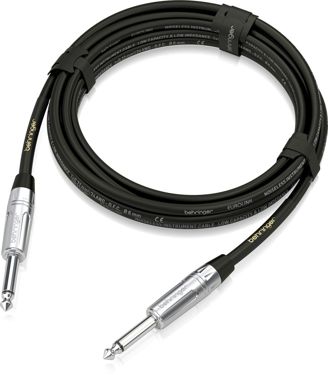 Behringer GIC-300CM Kabel instrumentalny 1/4" mono jack 3m