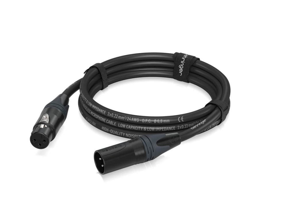 Behringer PMC-300CM Kabel mikrofonowy XLR F - XLR M 3m