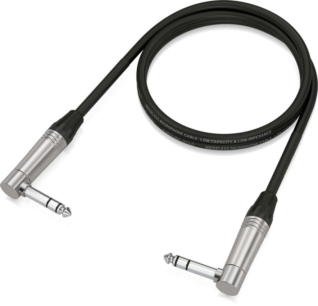 Behringer GIC-90 4SR Kabel stereo jack kąt.-stereo jack kąt. 0,9m
