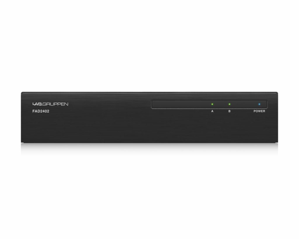 Lab Gruppen FAD1202 Wzmacniacz 2 x 120W 4Ohm z portem Dante