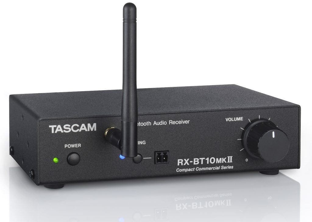 Tascam RX-BT10MKII – profesjonalny odbiornik audio Bluetooth