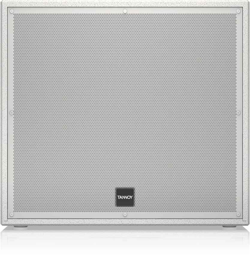Tannoy VSX118B-WH 18" Direct Radiating Passive Subwoofer for Portable and Installation Applications (White)