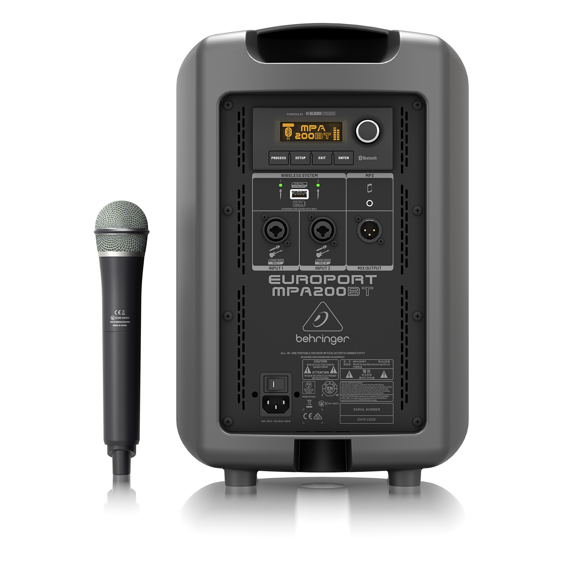 Behringer MPA200BT Mobilny system nagłośnieniowy