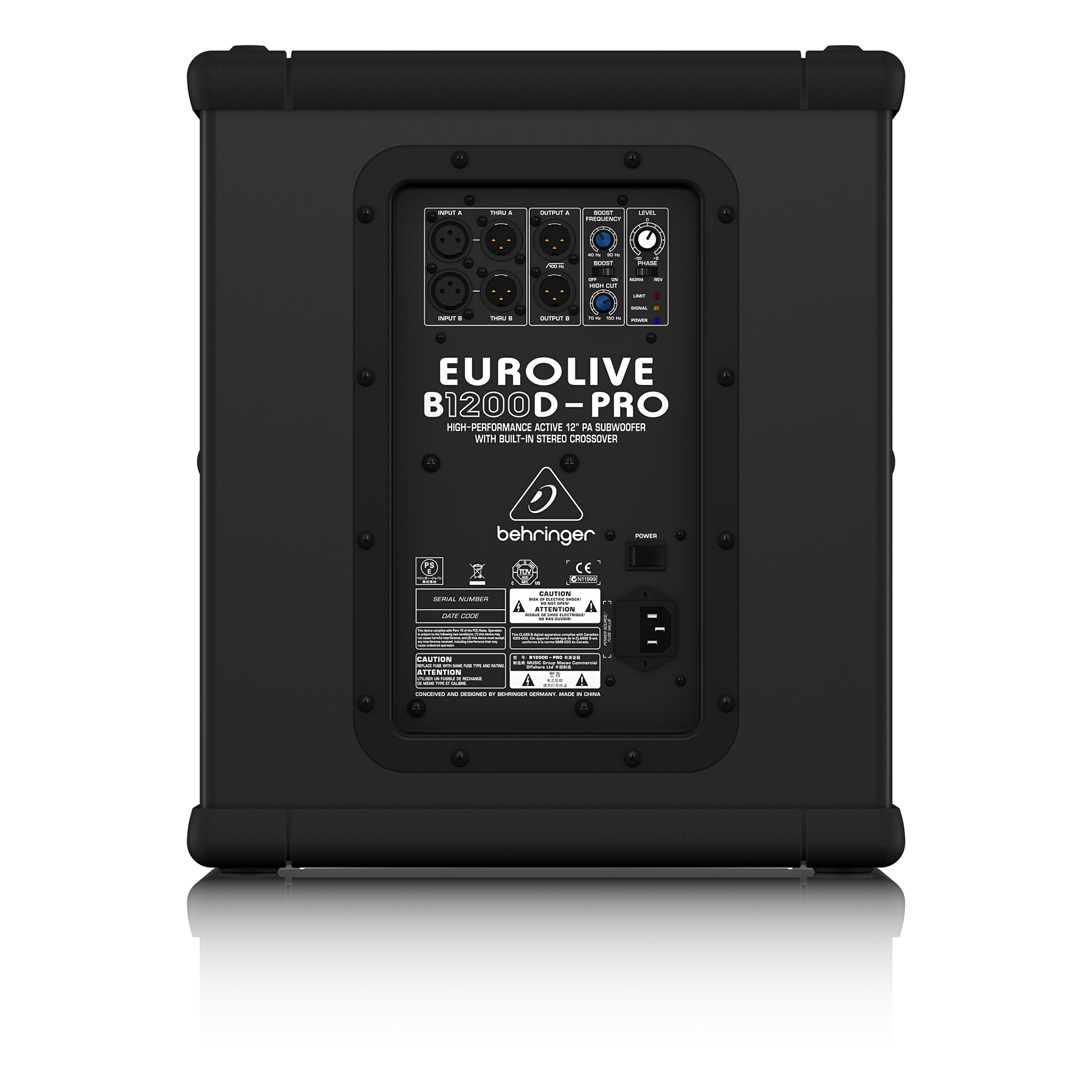 Behringer B1200D-PRO Subwoofer aktywny 12"