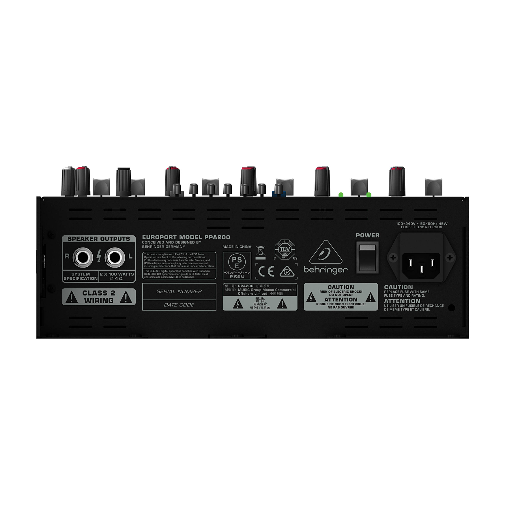 Behringer PPA200 Przenośny system nagłośnieniowy