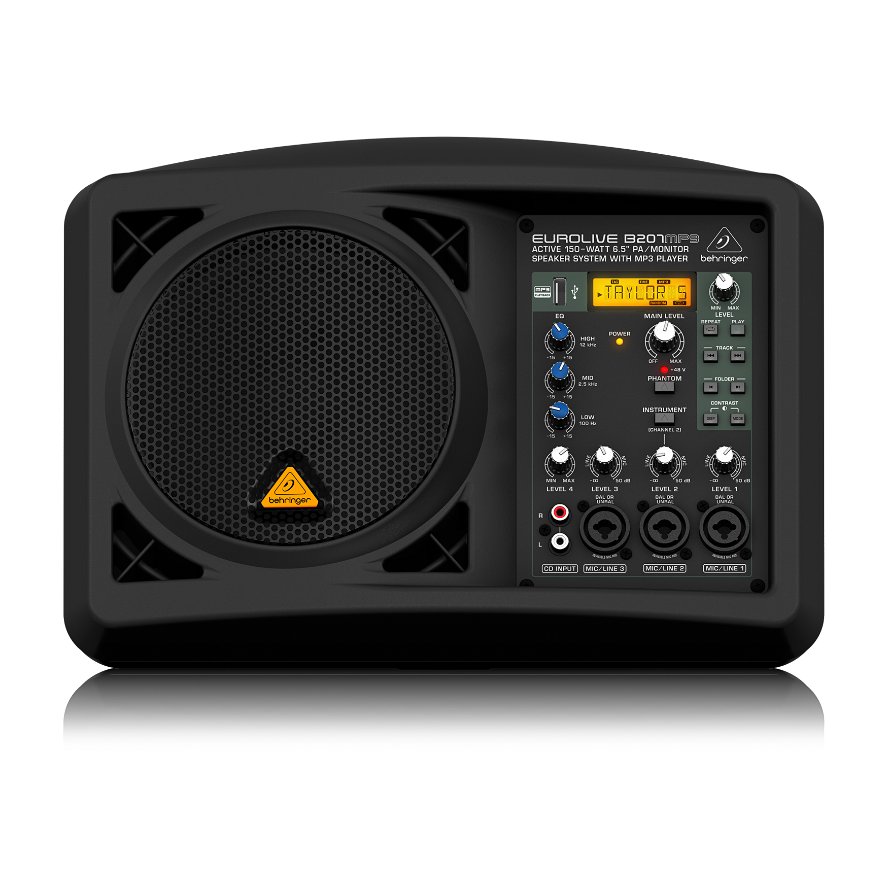 Behringer B207MP3 Monitor odsłuchowy aktywny 6,5"