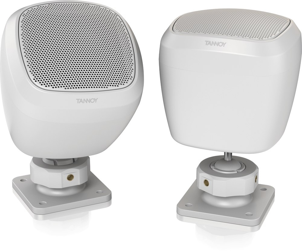 Tannoy SAT 3-WH Głośnik satelitarny do montażu powierzchniowego do zastosowań komercyjnych (biały)